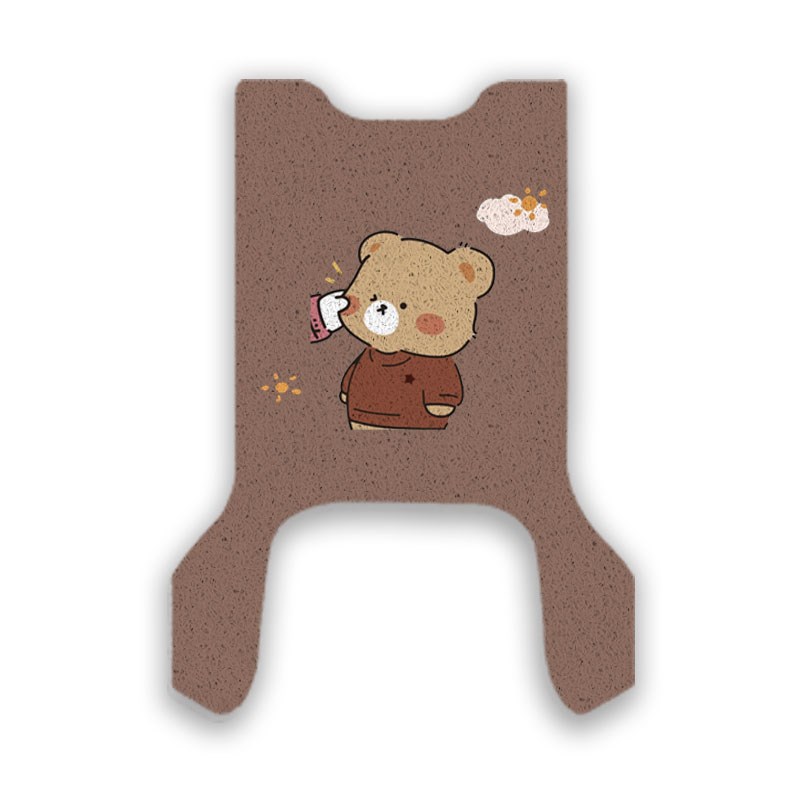 爱玛爱朵QB33电动车脚垫电瓶车丝圈爱琪脚踩踏垫座套防水防滑坐垫