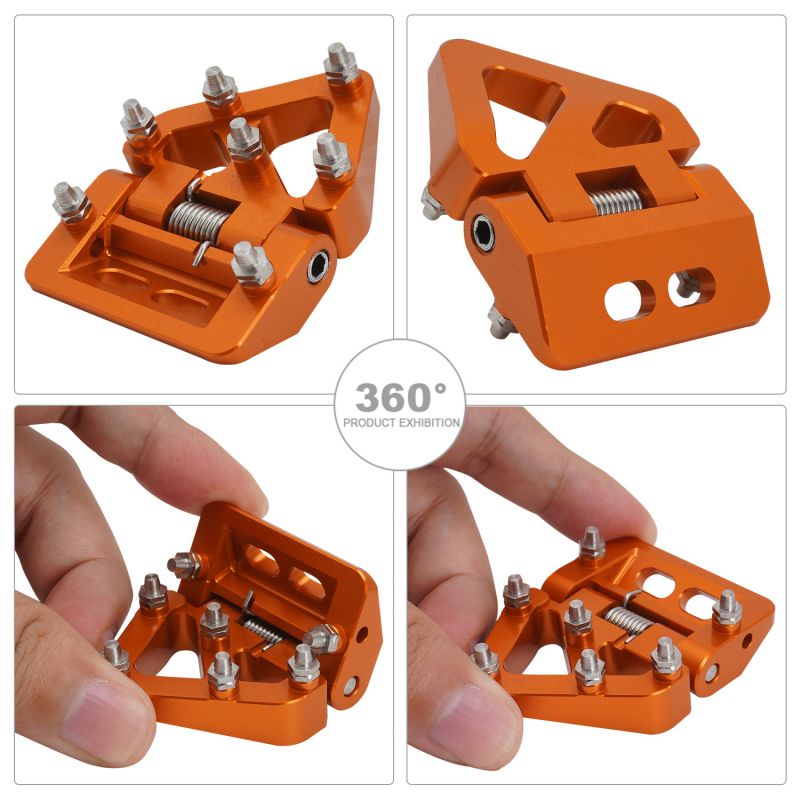 适用于新款KTM 胡斯瓦纳恒舰越野摩托车改装配件脚刹头刹车头加长