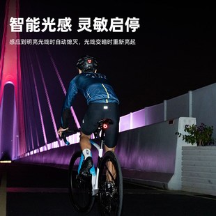 行者XR PRO自行车尾灯公路车骑行组队同频智能刹车光感警示夜骑灯