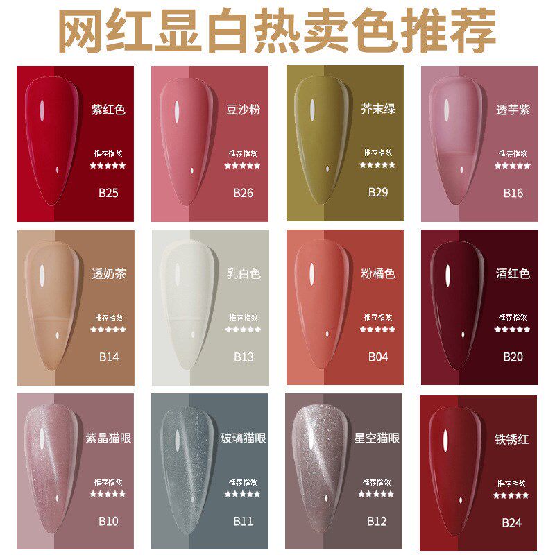 美甲套装全e套初学者家用专业做指甲油胶工具光疗机烤灯开店专用