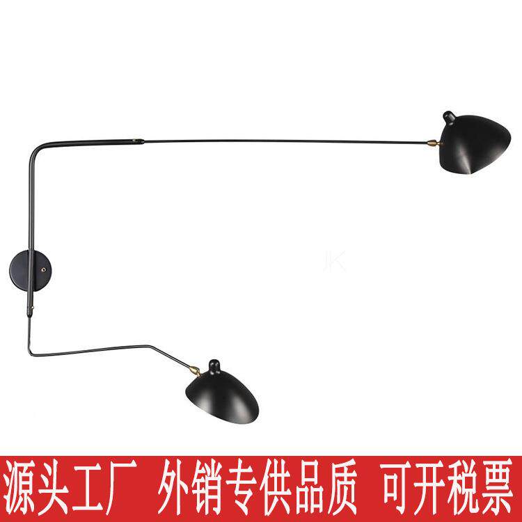 鸭嘴复古壁灯美式复古创意铁艺餐厅客厅书房欧式简约张牙舞爪壁灯