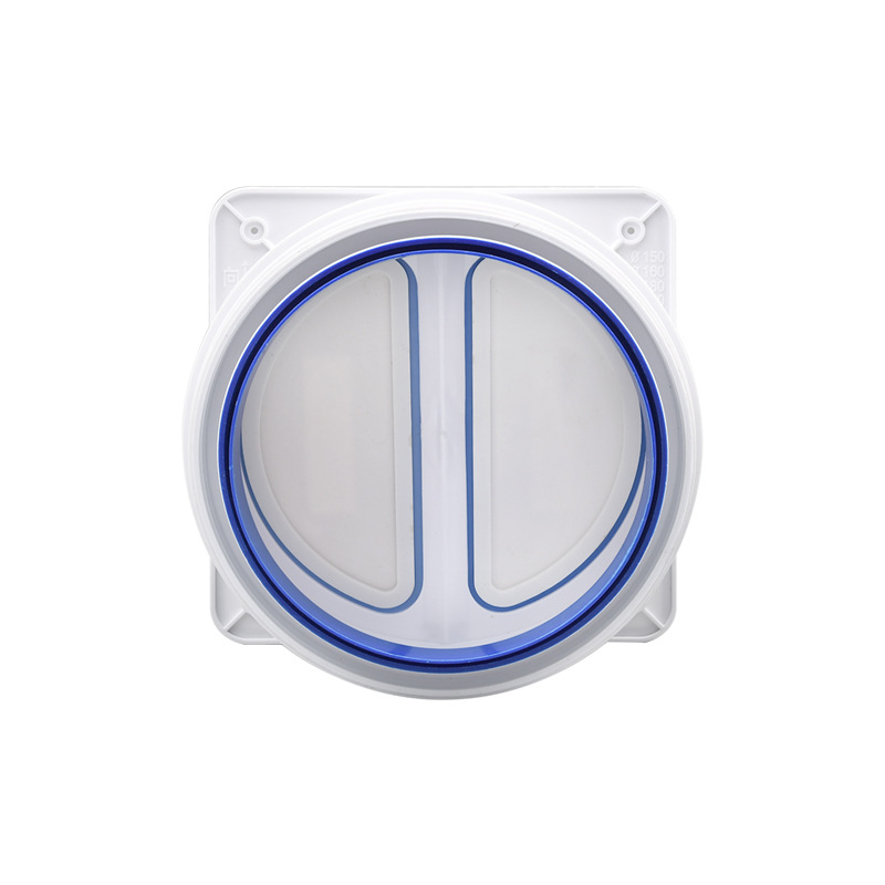 厨房止逆阀烟道专用抽油烟机排烟风管变径止回阀防烟宝单向止烟阀