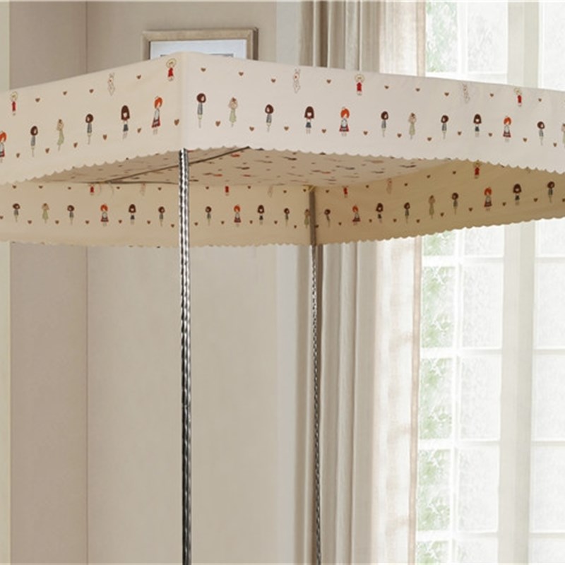 家用防尘罩蚊帐宿舍遮挡空调风床顶防尘布帘1.8m顶布1.5米1.2防尘