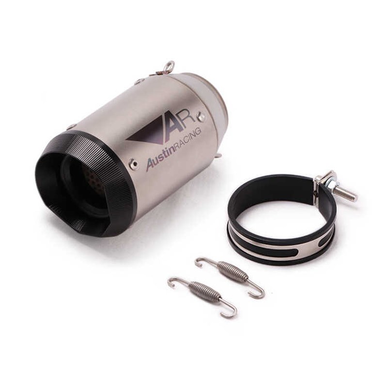 摩托车跑车机车R6 ZX6R 10R Z750/800 R25 R3 改装炮筒AR排气管