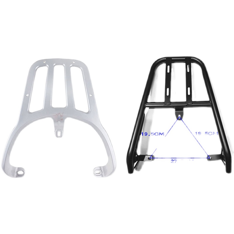 小刀电动车后尾架N8 N9 N11 N12电瓶车货架改装加装后备箱尾箱架