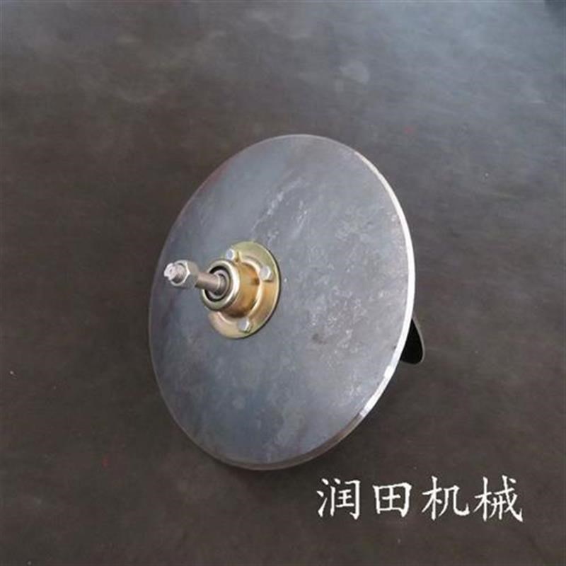 常州手扶拖拉机旋耕机配件钢制铸铁实心充气后尾轮总成