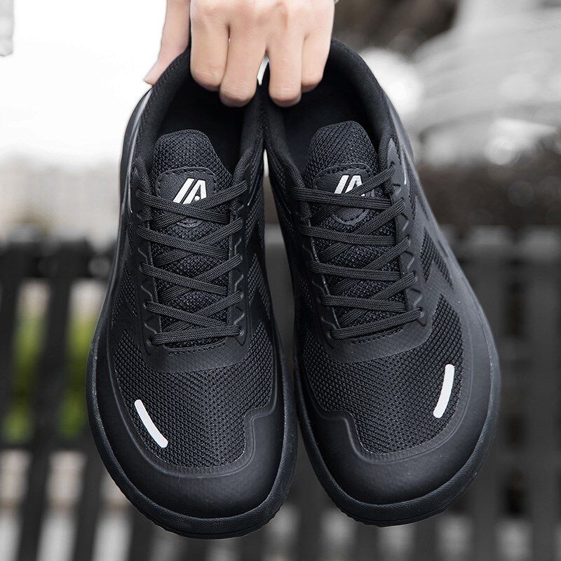 特大码宽脚鞋男4E宽楦鞋轻便宽松老人鞋夏季防臭透气网面休闲板鞋