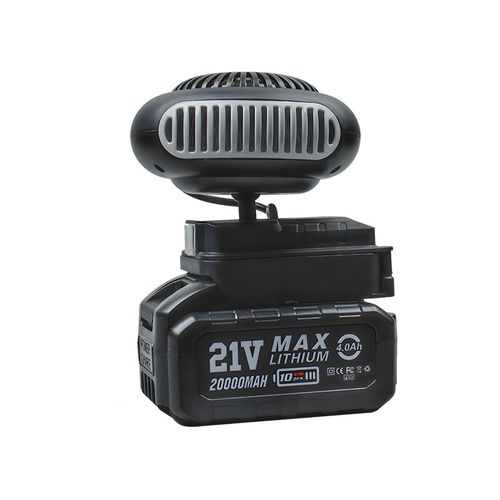 锂电无线暖风机充电暖气便携取暖器户外暖风扇移动除霜取暖加热器