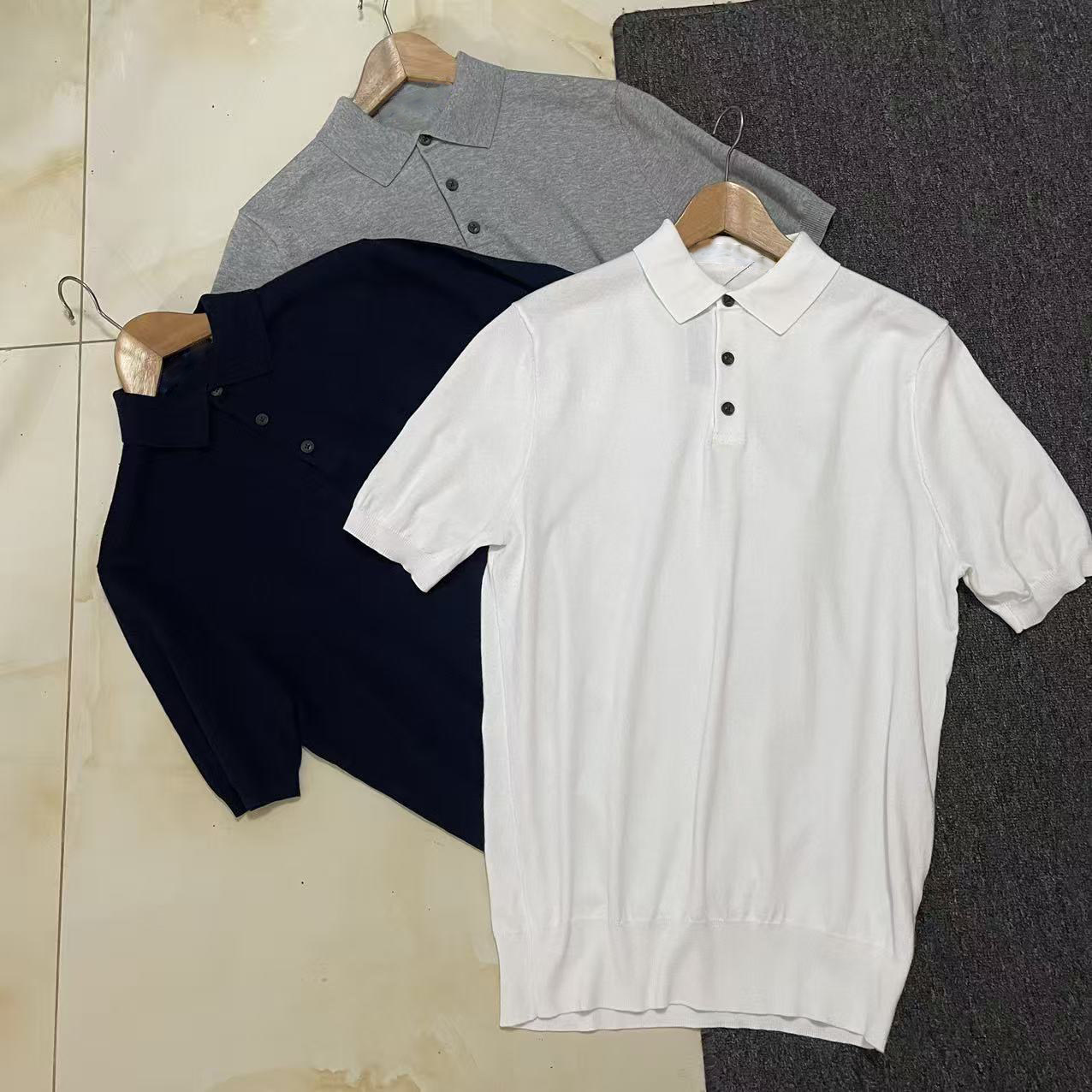 破锣男装针织翻领短袖POLO衫Polo衫