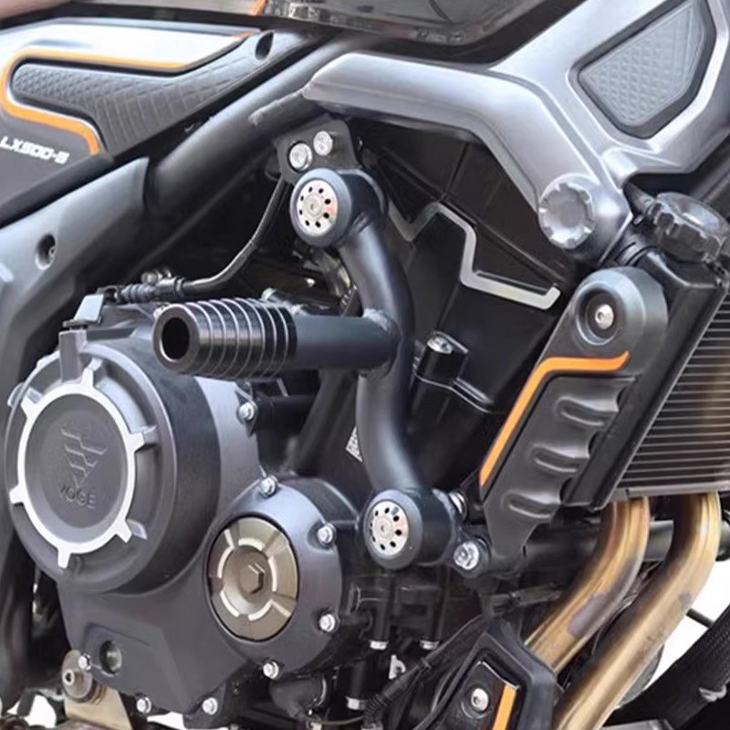 适用于无极500AC/525AC竞技杠保险杠LX500-F一字杠防摔杠加粗加厚