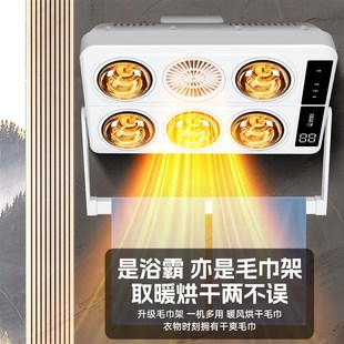 2025新款壁挂式灯暖浴霸灯泡取暖器挂壁墙式卫生间浴室风暖免打孔