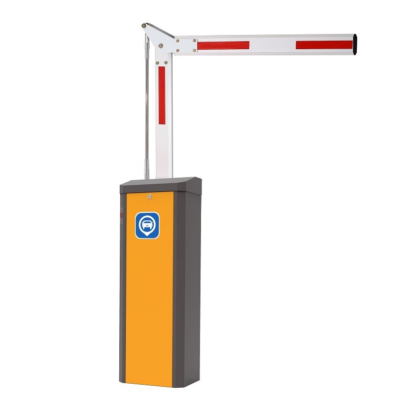 24V直流无刷电机变频伺服1.5-6秒可调道闸车牌识别停车场收费系统