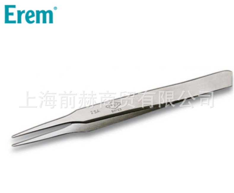 瑞士Erem镊子2SASL细型直头115mm经济型不锈钢防锈镊子