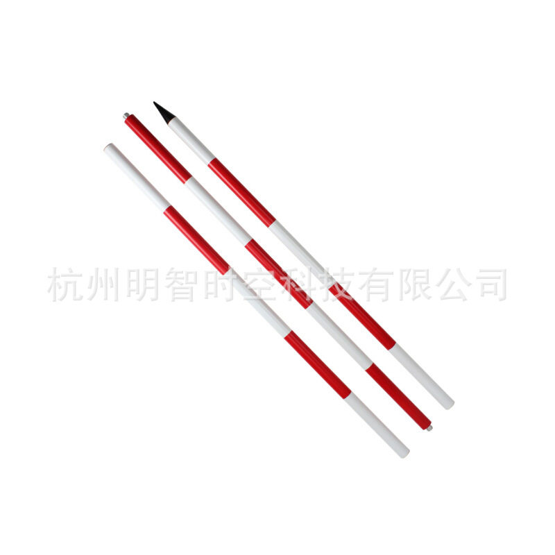 全站仪测量铝合金活接花杆对中标杆支架3米/5米坚固耐用便于携带