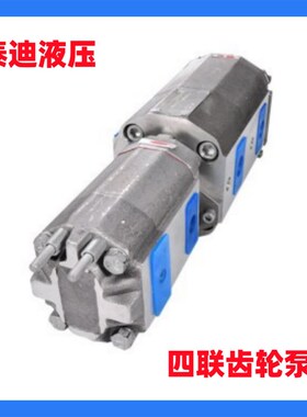 CB-KPH80/63/40/10四联齿轮泵 1010000082适配QV40V 50V 60V吊车