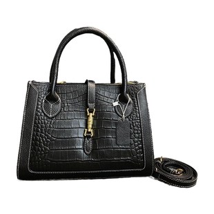 商场撤柜货处理真皮女包头层牛皮女手提单肩OL职业女托特包定型包