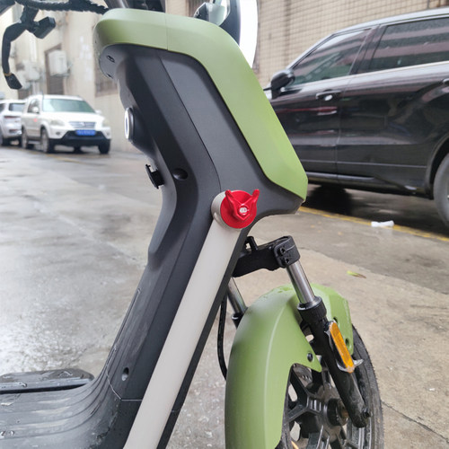 小牛22款UQI+/U2电动车侧边头盔挂钩车架护杠堵头塞装饰改装配件