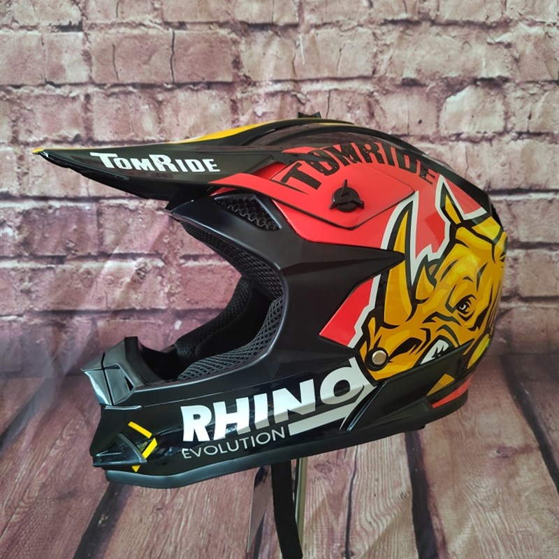 瑕疵处理越野头盔山地自行车头盔卡丁车头盔速降儿童少年沙滩头盔