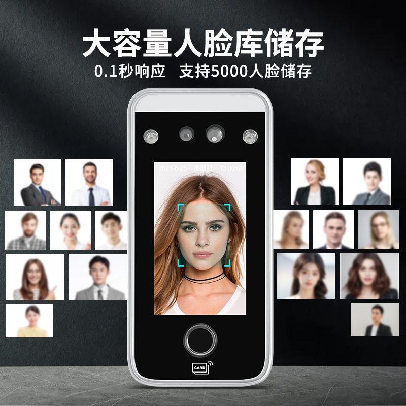 人脸识别电梯梯控系统手机NFC密码乘梯电梯刷脸系统指纹识别机