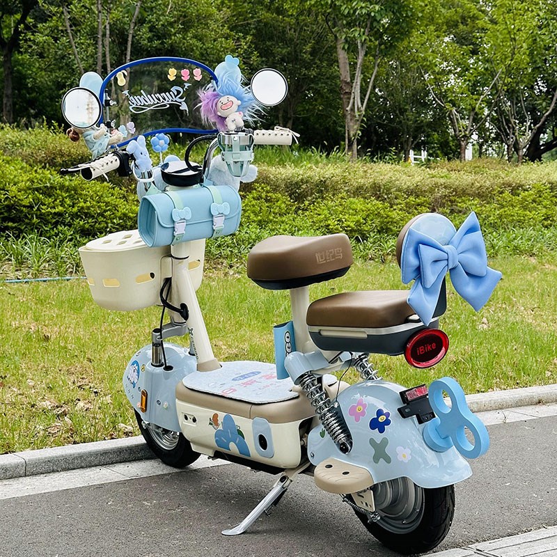 小型电动车装饰配件改装大全挡风板贴纸挂钩全套雅迪爱玛绿源九号