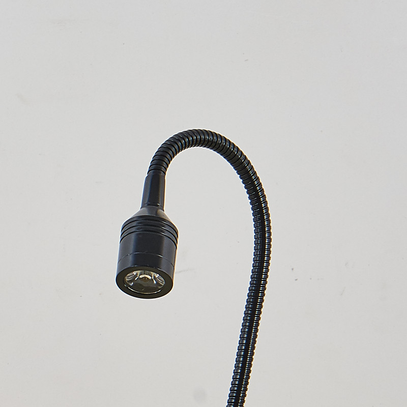 led明装软管射灯1w3w珠宝柜台微型展柜灯照画灯弯管长杆小射灯