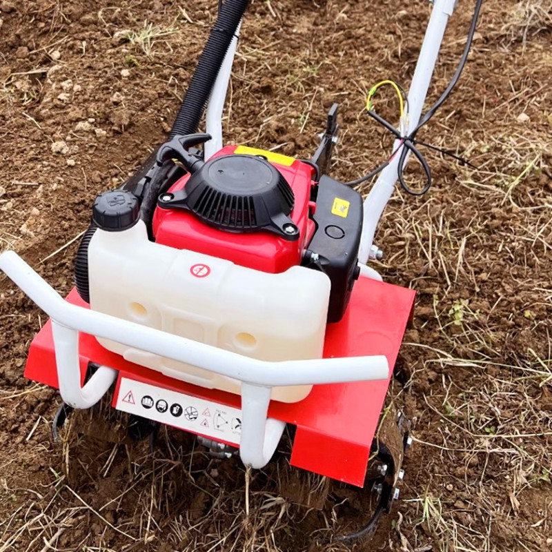 微耕机旋耕机小型农用耕地机打田打地机家用翻土松土神器开沟犁地