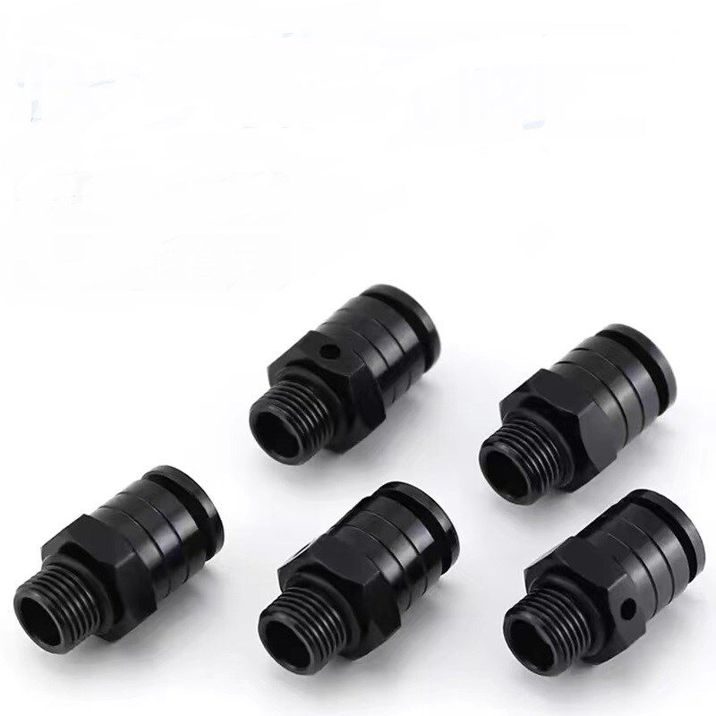 气动快排阀手动按钮快速排气放气泄压开关气门按压式快排阀1分牙