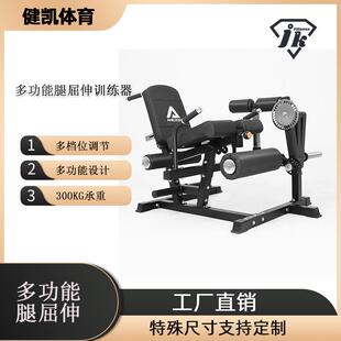 多功能腿屈伸训练器坐姿抬腿下压力量器三合一收腹提臀训练器