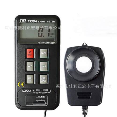 泰仕TES1336A照度计TES-1336A 测光强度 光照度