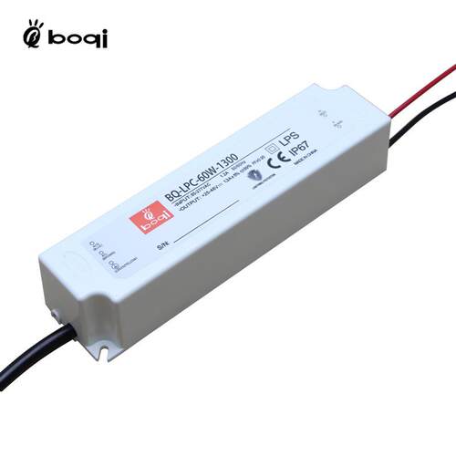 BOQI 60WLED防水电源恒流驱动电源投光灯25-48V1300mA PFC EMC