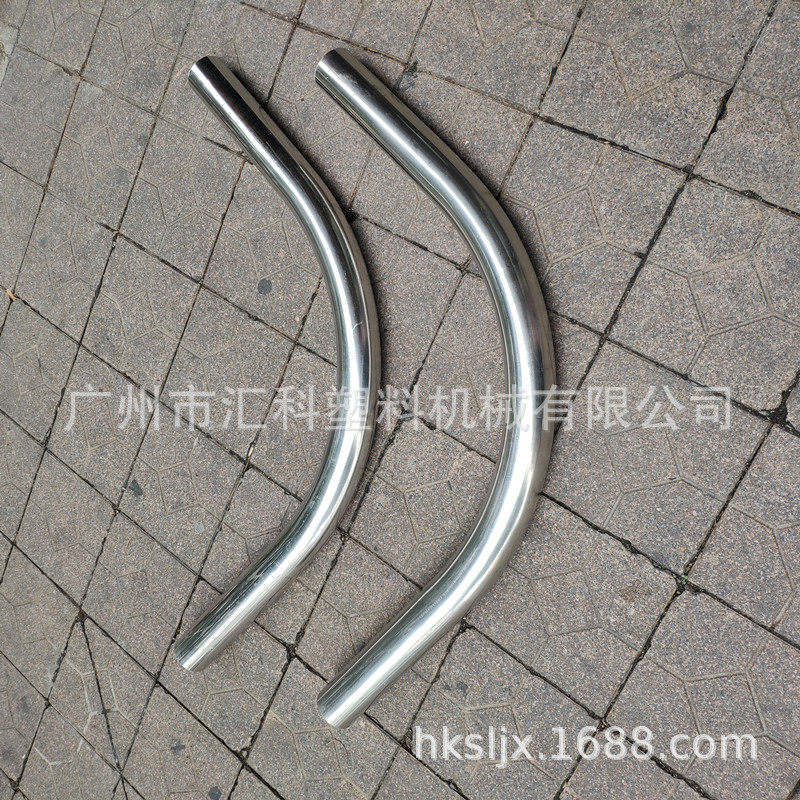 厂家批发中央供料系统配件接管器3寸不锈钢弯管76mm供料系统弯管