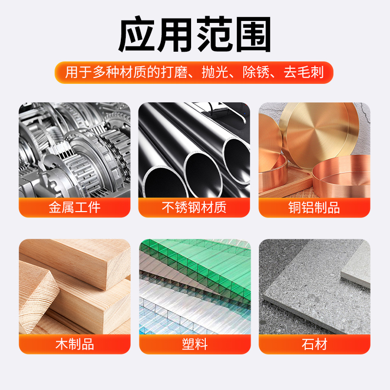 不锈钢尼龙纤维轮抛光轮拉丝轮3P4P5P7P9P12P14P 150 200 250 300