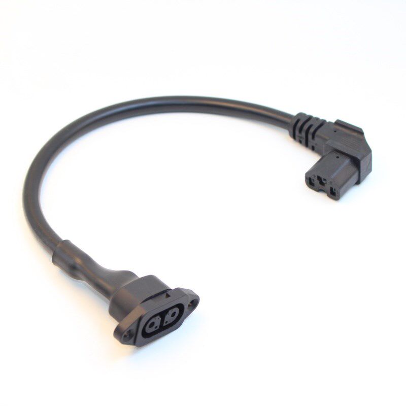 台铃电动车锂电池新国标电源云插头插座转接头48V定制六孔母新品