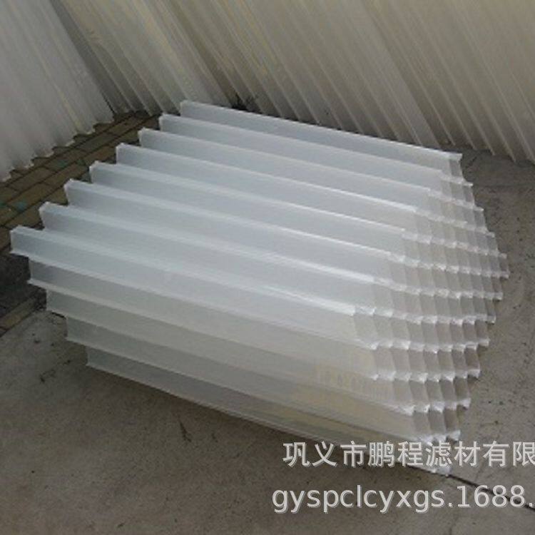 燃煤电厂冷却水过滤斜管填料化肥厂污水沉淀池斜管填料蜂窝斜管