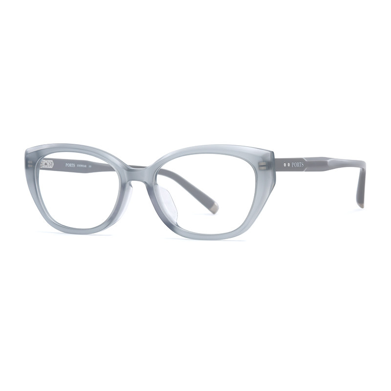 【张钧甯同款】PORTS 近视眼镜轻盈板材框女款可配度数POF23501