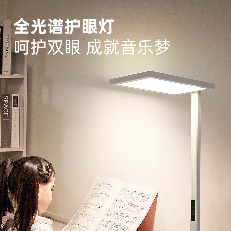 落地学习灯 全光谱护眼台灯儿童专用书桌阅读大路灯钢琴灯落地灯