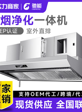 驰能商用油烟净化一体机低空排放