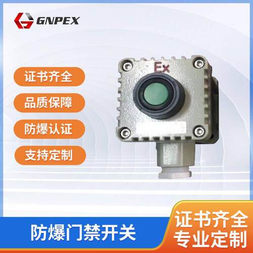 防爆控制防护按钮ExdeIICT6Gb IP66门禁开关盒铝合金壁挂式防爆型