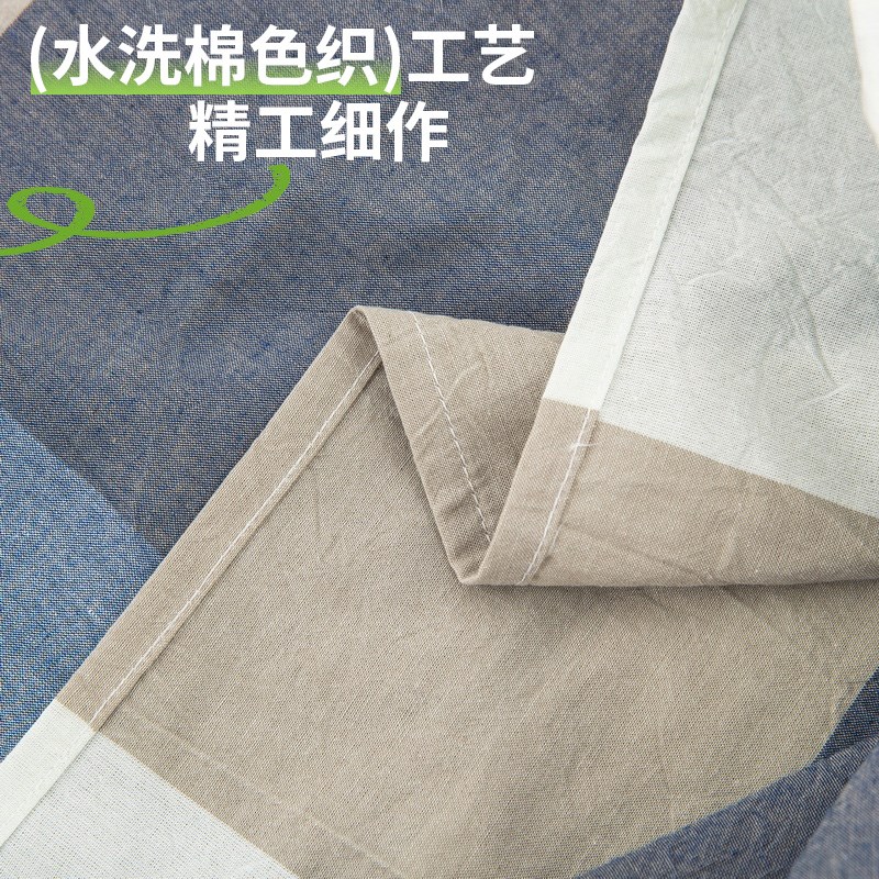 无印良品纯棉枕套一对装全棉水洗棉枕套家用枕内胆套48x74cm