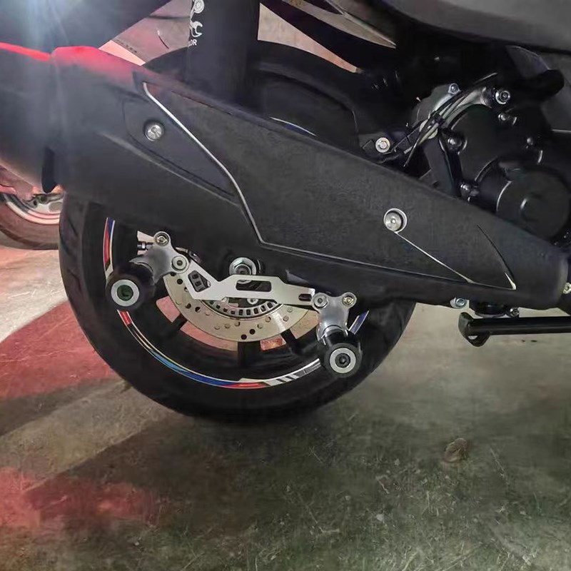 适用赛科龙RT250 改装排气管防摔棒车身保护杠防摔防摔防护件