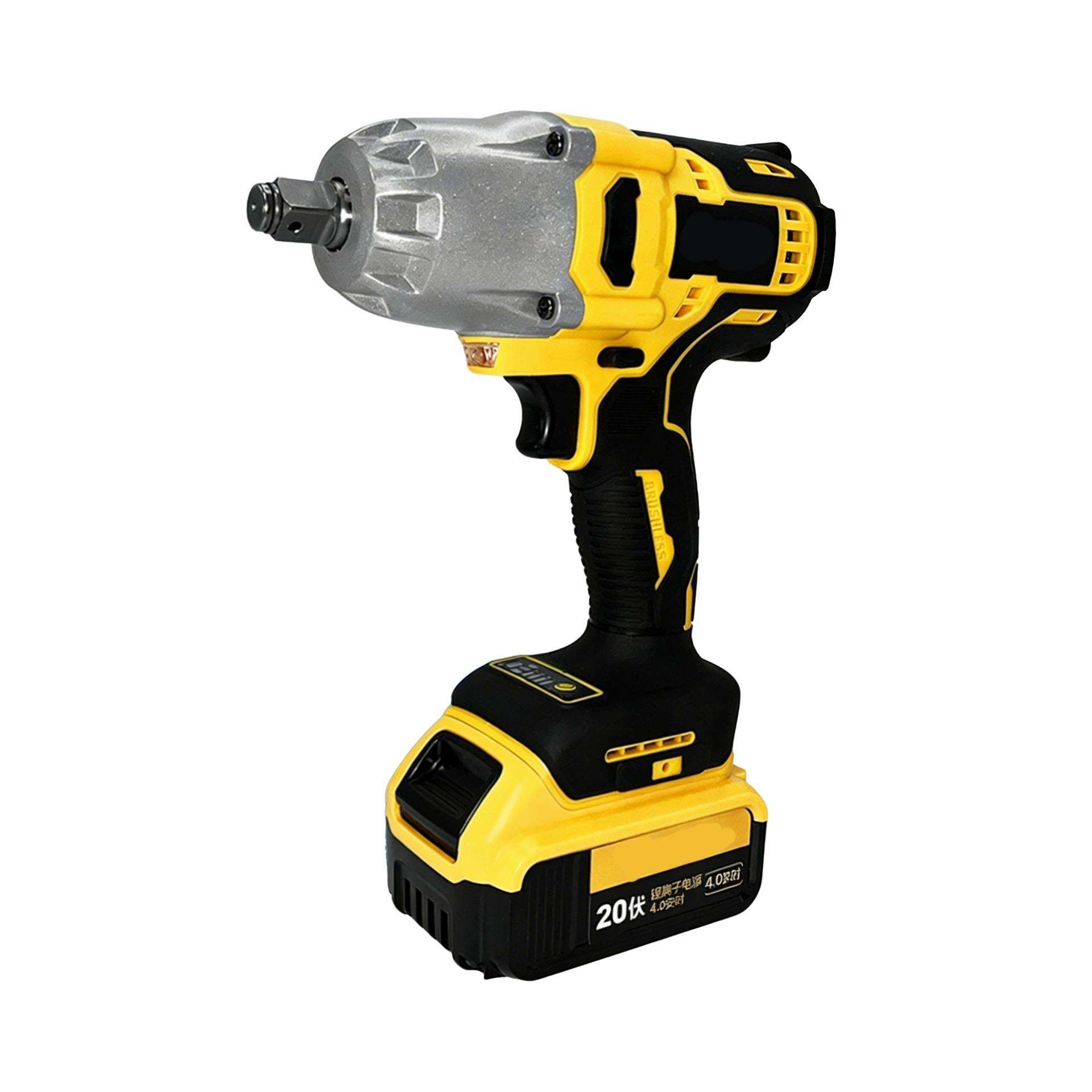 跨境热销电动扳手1800N.m超大扭矩 大型货车轮胎专用外贸工具