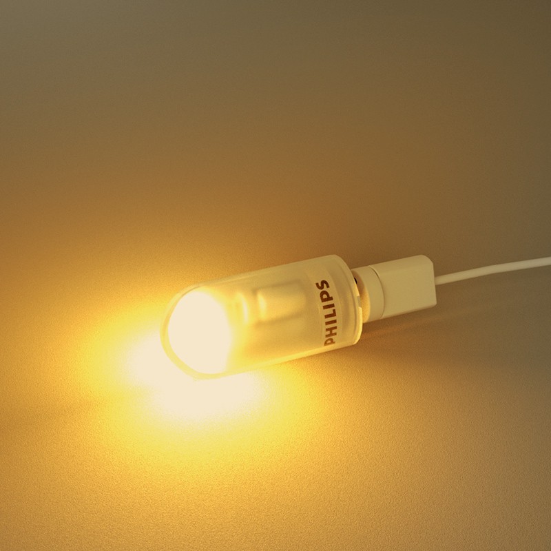 飞利浦g4灯珠卤素led两针12v20w插脚g9灯泡水晶灯射灯小插泡220v