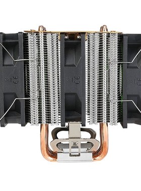 台式机电脑6铜管cpu散热器 超静音1366AMD X79 X58 2011针CPU风扇