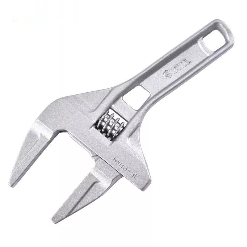 威达万用轻型活动扳手多功能卫浴扳手大开口短柄活口扳手扳子工具