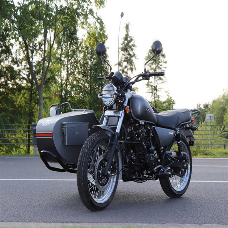 国四电喷边三轮摩托车侉子LJ200B复古250CC偏三轮可上