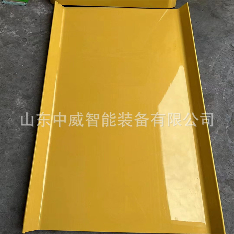 矿用PVC塑料溜槽弧形溜煤板煤溜子坚固耐用矿用塑料溜槽