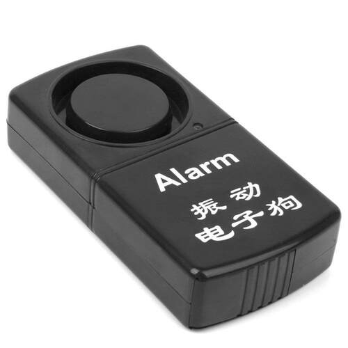 厂家家用防盗门窗玻璃门把无线感应震动报警器电子狗