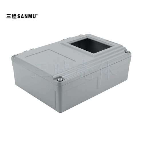 仪表机箱 带显示窗口外壳 翻盖式铸铝防水盒FA15-1：250*185*88MM