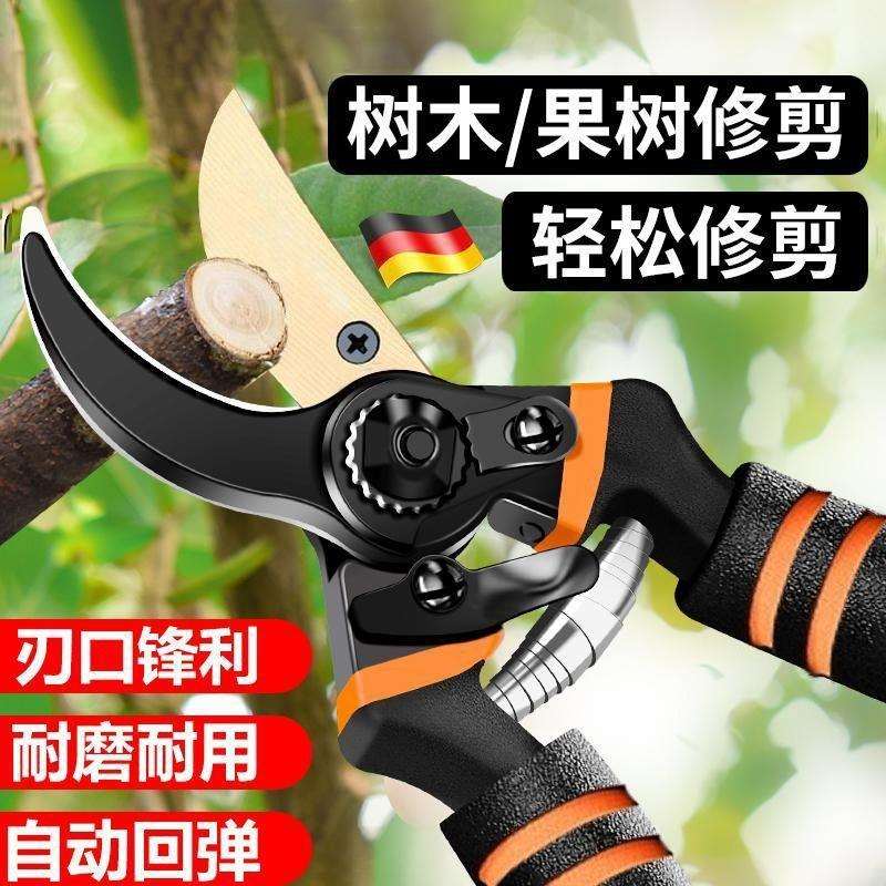 德国进口SK5园艺剪不锈钢省力修剪树枝剪子