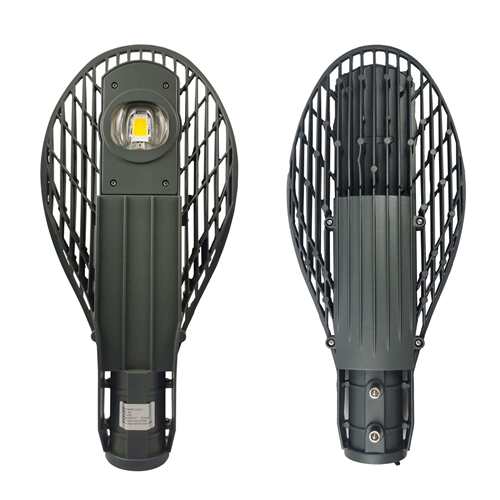 【厂家直销】网拍集成LED路灯头50W 100W 150W球拍 网拍led路灯